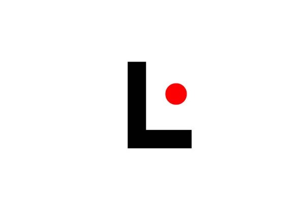 Μαύρο Λευκό Αλφάβητο Λογότυπο Εικονίδιο Σχεδιασμό Δημιουργικό Πρότυπο Για Την — Διανυσματικό Αρχείο