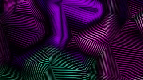 Dot glow digital visual animation. Looped seamless abstract colored geometric explosive effect footage ideal for use in titles, presentations or for VJ use. — Stock Footage Dot Glow Digital Visual Animation Looped Seamless Abstract Colored Geometric — Stock Video
