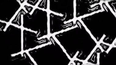 Basit tasarım dijital görsel animasyon. Başlıklarda, sunumlarda veya VJ kullanımında kullanmak için ideal döngüsüz renksiz geometrik patlayıcı etkisi görüntüsü. 