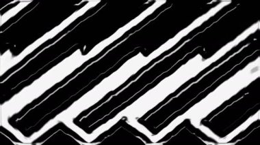 Basit tasarım dijital görsel animasyon. Başlıklarda, sunumlarda veya VJ kullanımında kullanmak için ideal döngüsüz renksiz geometrik patlayıcı etkisi görüntüsü. 