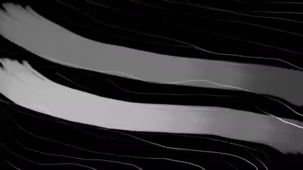 Einfaches Design Digitale Visuelle Animation Nahtlose Abstrakte Farbige Geometrische Effekte — Stockvideo