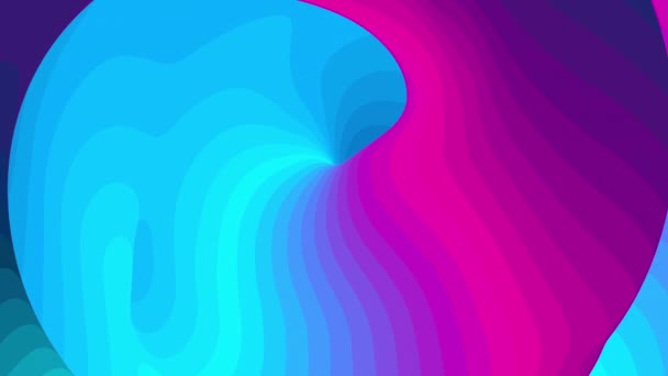 Colorful Liquid Digital Visual Animation Looped Seamless Abstract Colored Geometric — 비디오