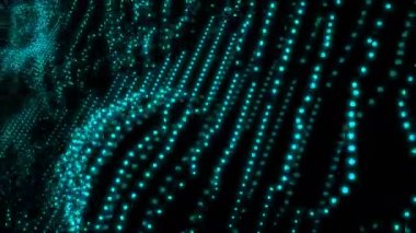 LED display digital visual animation. Looped seamless abstract colored geometric explosive effect footage ideal for use in titles, presentations or for VJ use. 