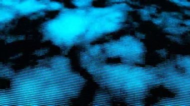 LED display digital visual animation. Looped seamless abstract colored geometric explosive effect footage ideal for use in titles, presentations or for VJ use. 