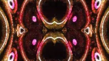 Soyut bulmaca dijital görsel animasyon. Başlıklarda, sunumlarda veya VJ kullanımında kullanmak için ideal döngüsüz renksiz geometrik patlayıcı etkisi görüntüsü. 