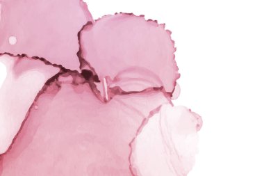 Modern suluboya arkaplan veya zarif kart tasarımı veya soyut pembe mürekkep dalgalı duvar kağıdı veya poster.