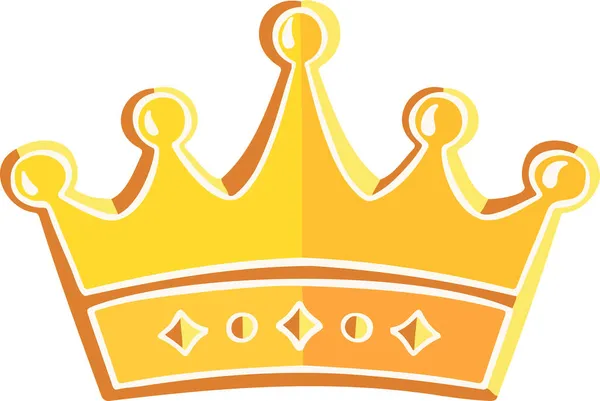 Icon Symbol Libertry Crown Primacy — Stock Vector