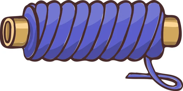 Язання Швейних Символів Нитки Пряжі Скейтборд Іконка Голки Вектор Зроблений — стоковий вектор