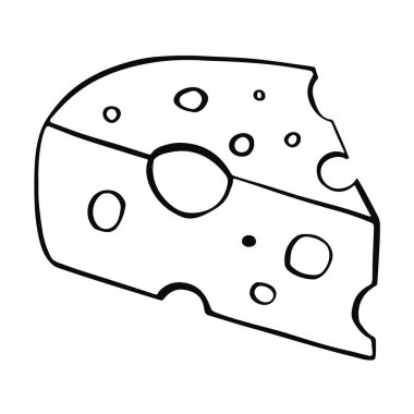 Bira vektörü illüstrasyonu için peynir ve atıştırmalık.