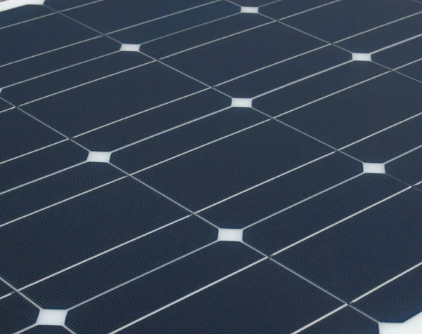 Surface Flexible Polycrystalline Solar Panel — Stockfoto