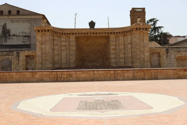 Spanya Nın Castellon Bölgesindeki Segorbe Kasabası Alto Palancia Bölgesi Glorieta — Stok fotoğraf