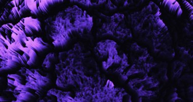 Mavi Mor ışıkla hareket eden teknolojiler. Dijital Oluşturulmuş Resim.