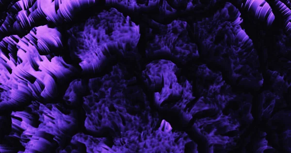 Mavi Mor ışıkla hareket eden teknolojiler. Dijital Oluşturulmuş Resim.