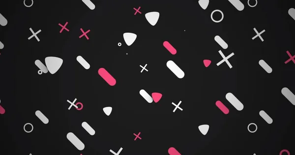 Geometrik Kusursuz Hareket Grafikleri Arkaplanı.