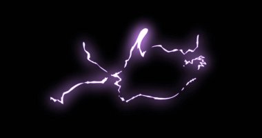 Işık efektli çizgi elementleri. Renkleri özelleştirmek için doğrusal olmayan tüm düzenleme araçlarını kullanın.