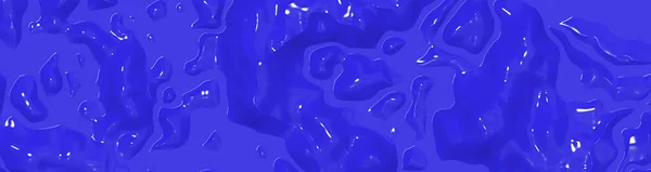 Abstraktní Textura Skleněného Povrchu Modré Barvy Lesklý Povrch Vody Vodorovný — Stock fotografie