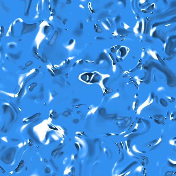 표면의 추상적 거무스름 액체가 금으로 텍스처 사각형 이미지 렌더링 — 스톡 사진