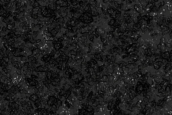 Cam yüzeyinin siyah olan soyut dokusu. Bir şeyin parlak yüzeyi. Yatay görüntü. 3 boyutlu görüntü. 3B görüntüleme.