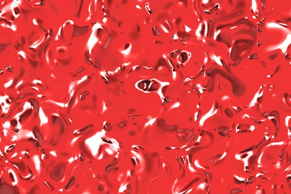 Abstract Texture Glass Surface Red Color Glossy Surface Water Texture — Zdjęcie stockowe