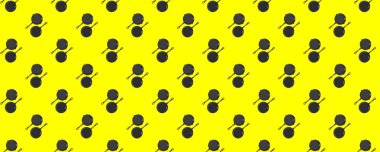 Yakınlarda sapı ve tavası olan bir tencere var. Mutfak aletlerinin üst görüntüsü. Sarı arka planda tabağın kusursuz çizimleri. Üst Manzara. Sancak 3 boyutlu görüntü. 3d oluşturma.