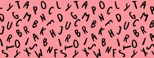 Klavye sembolleri ile şablon. Bir dizi mektup. Yüzey şablonu. Pastel mor arka plan. Yatay resim