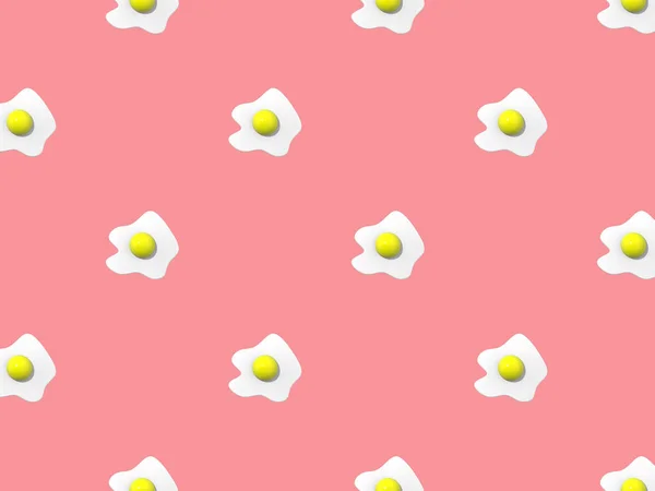 Μοτίβο Εικόνα Του Αυγού Κοτόπουλου Παστέλ Πορφυρό Φόντο Αυγό Στρογγυλό — Φωτογραφία Αρχείου