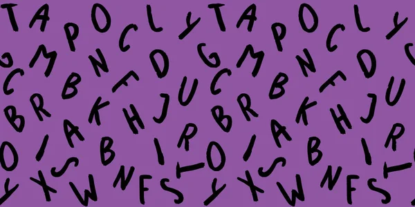 Template Image Keyboard Symbols Set Letters Surface Template Fiolet Purple — Zdjęcie stockowe