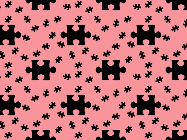 Pattern Image Black Puzzle Elements Pastel Purple Red Backgrounds Riddle — Stockfoto