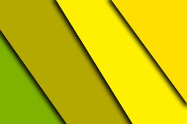 Abstract drawing. Elements of Golden yellow colors are placed at an angle. Horizontal image