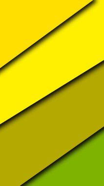 Abstract drawing. Elements of Golden yellow colors are placed at an angle. Vertical image