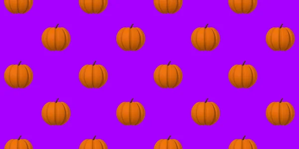 Малюнок Гарбузових Зображень Фіолетовому Фоні Шаблон Накладання Поверхню Символ Прикрашання — стокове фото