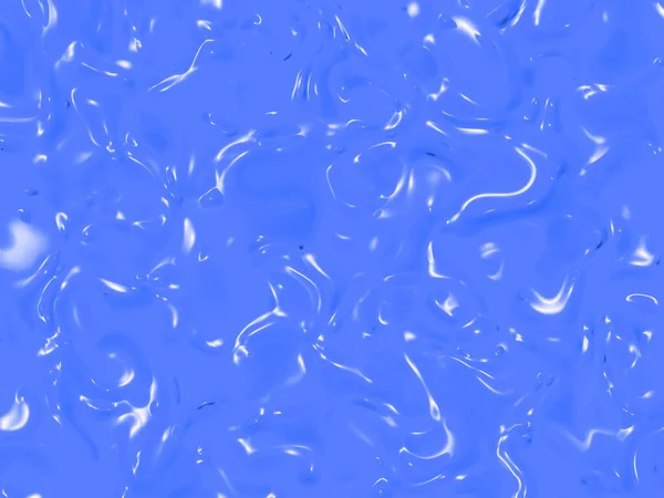 Abstract Texture Glass Surface Blue Glossy Surface Water Texture Liquid — Fotografia de Stock