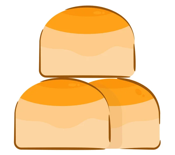 Bread Baking Icon Set Bakery Store Restaurant Cafe Menu Websites — 스톡 벡터