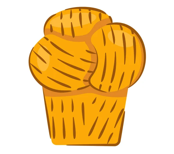 Ψωμί Και Baking Icon Set Για Αρτοποιείο Εστιατόριο Καφέ Μενού — Διανυσματικό Αρχείο