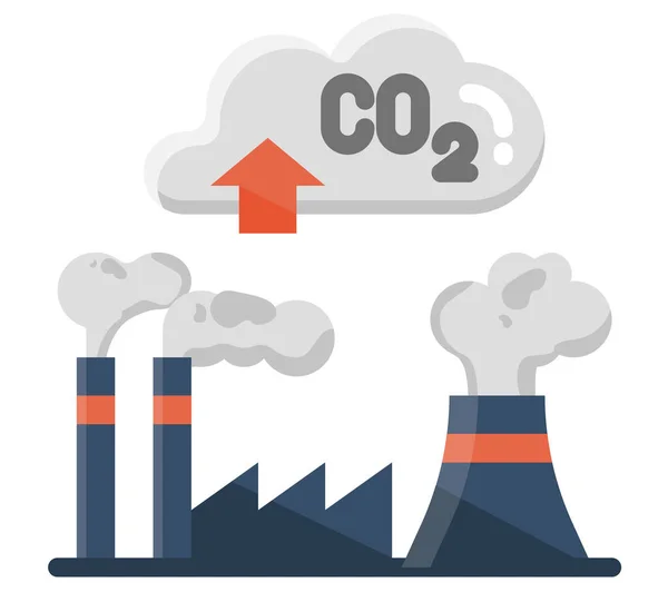 Concept Moderne Réchauffement Climatique Icône Pour Site Web Application Présentation — Image vectorielle