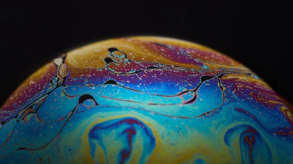 Thousands Colors Shapes Giant Bubble — Stock Photo, Image