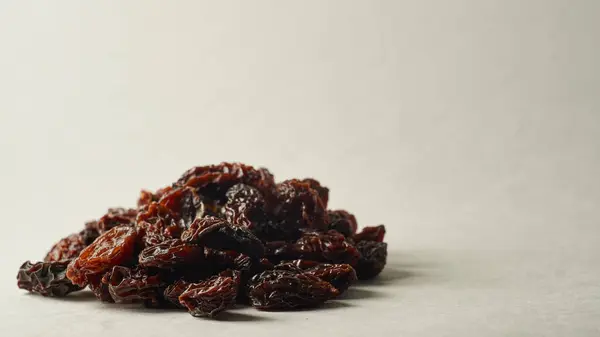 Details Mountain Raisins White Background — Fotografia de Stock