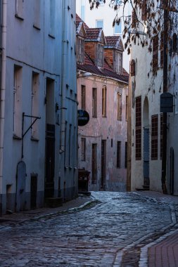 scenic view of an old town architecture