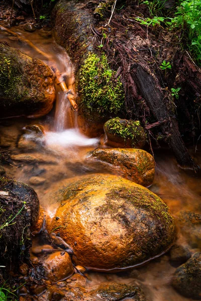 Waterfall Mountains Rocks — Foto de Stock