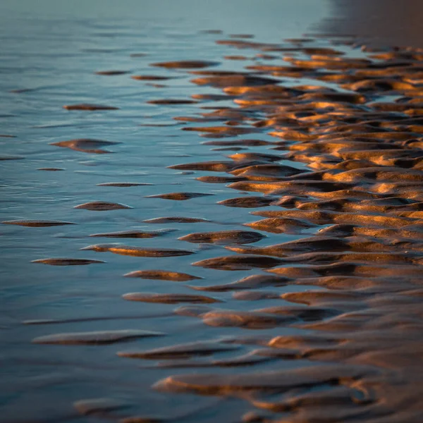 Водные Волны Пляже — стоковое фото
