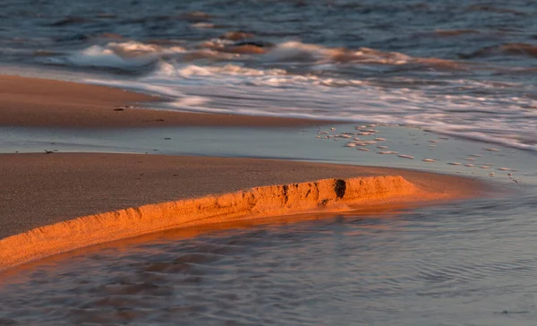 Bella Costa Del Mare Sfondo Della Natura — Foto Stock