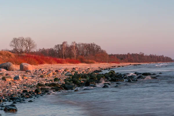 Vacker Havskust Natur Bakgrund — Stockfoto