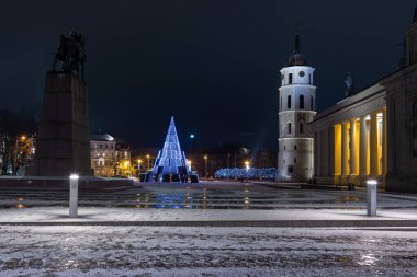 Gece Noel Aydınlatması 