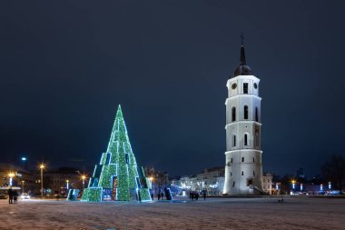 Gece Noel Aydınlatması 