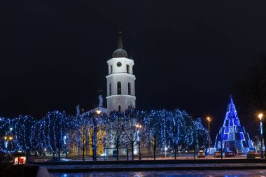 Gece Noel Aydınlatması 