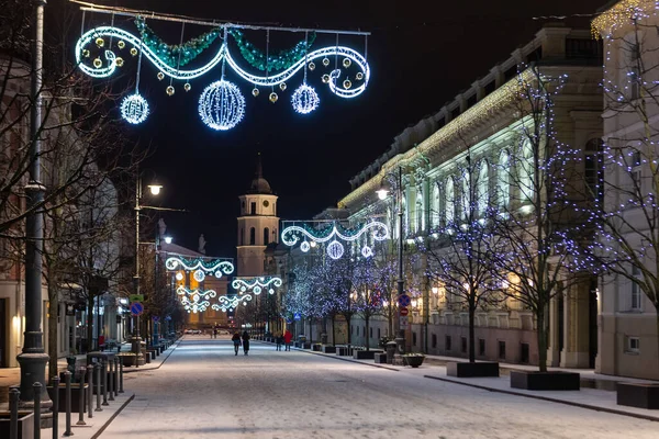 Weihnachtsdekoration Der Stadt — Stockfoto