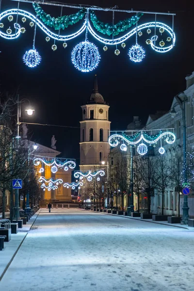 Weihnachtsdekoration Der Stadt — Stockfoto