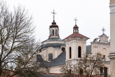scenic view of an old town architecture 