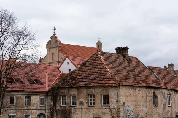 Malerischer Blick Auf Eine Altstadtarchitektur — Stockfoto