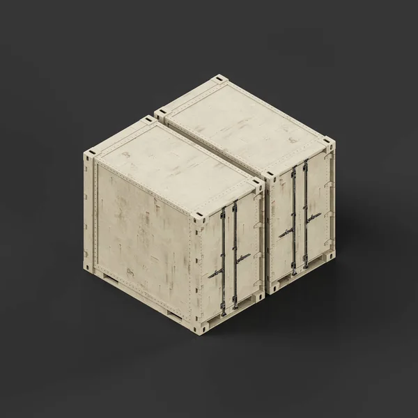 Isolated Shipping Container Cargo Container Logistics Transportation ...